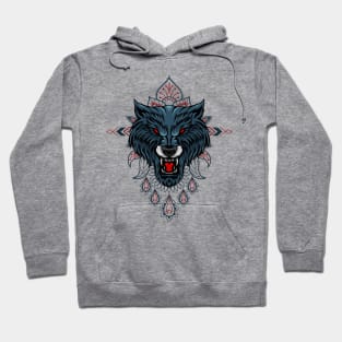 Wolf Mandala Hoodie